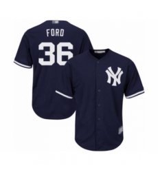 Youth New York Yankees #36 Mike Ford Authentic Navy Blue Alternate Baseball Player Jersey Youth New York Yankees #36 Mike Ford Authentic Navy Blue Alternate Baseball Player Jersey