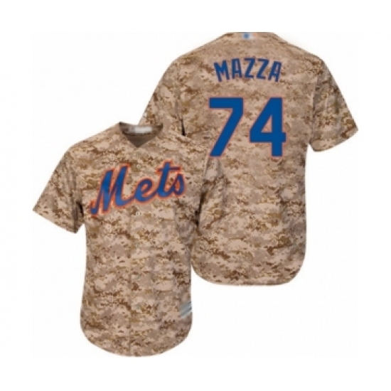 Men's New York Mets #74 Chris Mazza Authentic Camo Alternate Cool Base Baseball Player Jersey Men's New York Mets #74 Chris Mazza Authentic Camo Alternate Cool Base Baseball Player Jersey