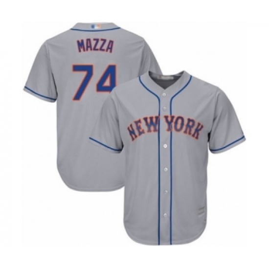 Youth New York Mets #74 Chris Mazza Authentic Grey Road Cool Base Baseball Player Jersey Youth New York Mets #74 Chris Mazza Authentic Grey Road Cool Base Baseball Player Jersey