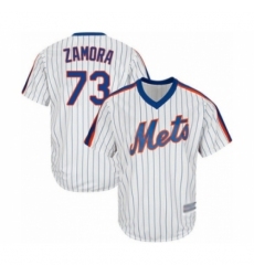 Youth New York Mets #73 Daniel Zamora Authentic White Alternate Cool Base Baseball Player Jersey Youth New York Mets #73 Daniel Zamora Authentic White Alternate Cool Base Baseball Player Jersey