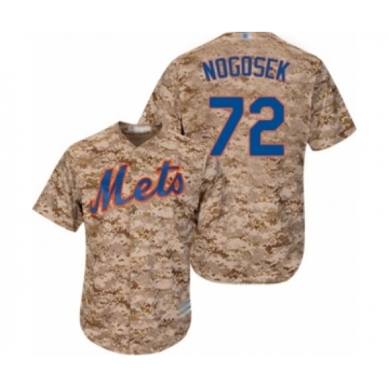 Women's New York Mets #72 Stephen Nogosek Authentic Camo Alternate Cool Base Baseball Player Jersey Women's New York Mets #72 Stephen Nogosek Authentic Camo Alternate Cool Base Baseball Player Jersey