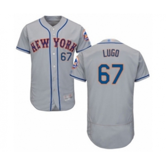 Men's New York Mets #67 Seth Lugo Grey Road Flex Base Authentic Collection Baseball Player Jersey Men's New York Mets #67 Seth Lugo Grey Road Flex Base Authentic Collection Baseball Player Jersey