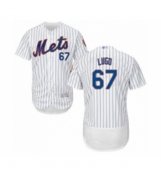 Men's New York Mets #67 Seth Lugo White Home Flex Base Authentic Collection Baseball Player Jersey Men's New York Mets #67 Seth Lugo White Home Flex Base Authentic Collection Baseball Player Jersey