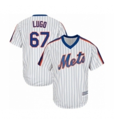 Youth New York Mets #67 Seth Lugo Authentic White Alternate Cool Base Baseball Player Jersey