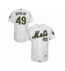 Men's New York Mets #49 Tyler Bashlor Authentic White 2016 Memorial Day Fashion Flex Base Baseball Player Jersey Men's New York Mets #49 Tyler Bashlor Authentic White 2016 Memorial Day Fashion Flex Base Baseball Player Jersey