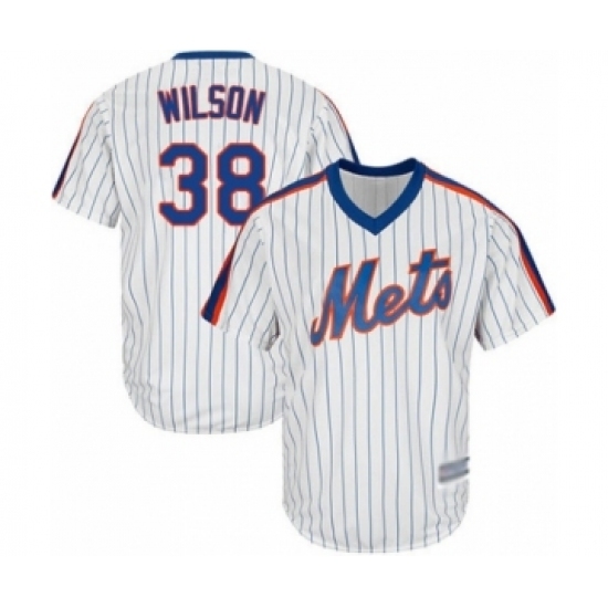 Youth New York Mets #38 Justin Wilson Authentic White Alternate Cool Base Baseball Player Jersey Youth New York Mets #38 Justin Wilson Authentic White Alternate Cool Base Baseball Player Jersey