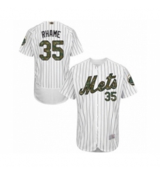Men's New York Mets #35 Jacob Rhame Authentic White 2016 Memorial Day Fashion Flex Base Baseball Player Jersey