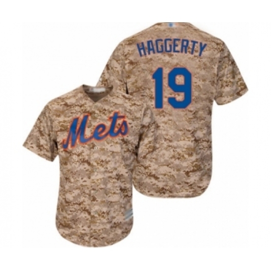 Women's New York Mets #19 Sam Haggerty Authentic Camo Alternate Cool Base Baseball Player Jersey Women's New York Mets #19 Sam Haggerty Authentic Camo Alternate Cool Base Baseball Player Jersey