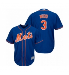 Youth New York Mets #3 Tomas Nido Authentic Royal Blue Alternate Home Cool Base Baseball Player Jersey Youth New York Mets #3 Tomas Nido Authentic Royal Blue Alternate Home Cool Base Baseball Player Jersey