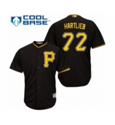 Youth Pittsburgh Pirates #22 Geoff Hartlieb Authentic Black Alternate Cool Base Baseball Player Jersey Youth Pittsburgh Pirates #22 Geoff Hartlieb Authentic Black Alternate Cool Base Baseball Player Jersey
