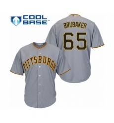 Youth Pittsburgh Pirates #65 J.T. Brubaker Authentic Grey Road Cool Base Baseball Player Jersey Youth Pittsburgh Pirates #65 J.T. Brubaker Authentic Grey Road Cool Base Baseball Player Jersey