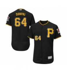 Men's Pittsburgh Pirates #64 Montana DuRapau Black Alternate Flex Base Authentic Collection Baseball Player Jersey Men's Pittsburgh Pirates #64 Montana DuRapau Black Alternate Flex Base Authentic Collection Baseball Player Jersey