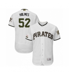 Men's Pittsburgh Pirates #52 Clay Holmes White Alternate Authentic Collection Flex Base Baseball Player Jersey Men's Pittsburgh Pirates #52 Clay Holmes White Alternate Authentic Collection Flex Base Baseball Player Jersey