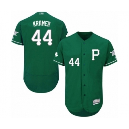 Men's Pittsburgh Pirates #44 Kevin Kramer Green Celtic Flexbase Authentic Collection Baseball Player Jersey Men's Pittsburgh Pirates #44 Kevin Kramer Green Celtic Flexbase Authentic Collection Baseball Player Jersey