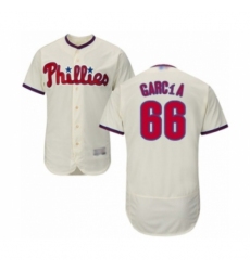 Men's Philadelphia Phillies #66 Edgar Garcia Cream Alternate Flex Base Authentic Collection Baseball Player Jersey Men's Philadelphia Phillies #66 Edgar Garcia Cream Alternate Flex Base Authentic Collection Baseball Player Jersey