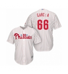 Youth Philadelphia Phillies #66 Edgar Garcia Authentic White Red Strip Home Cool Base Baseball Player Jersey Youth Philadelphia Phillies #66 Edgar Garcia Authentic White Red Strip Home Cool Base Baseball Player Jersey