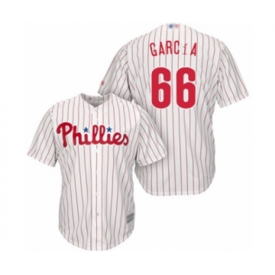 Youth Philadelphia Phillies #66 Edgar Garcia Authentic White Red Strip Home Cool Base Baseball Player Jersey Youth Philadelphia Phillies #66 Edgar Garcia Authentic White Red Strip Home Cool Base Baseball Player Jersey