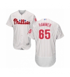 Men's Philadelphia Phillies #65 JD Hammer White Home Flex Base Authentic Collection Baseball Player Jersey Men's Philadelphia Phillies #65 JD Hammer White Home Flex Base Authentic Collection Baseball Player Jersey