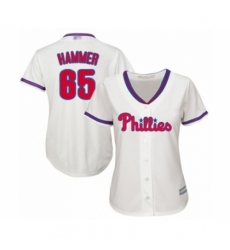 Women's Philadelphia Phillies #65 JD Hammer Authentic Cream Alternate Cool Base Baseball Player Jersey Women's Philadelphia Phillies #65 JD Hammer Authentic Cream Alternate Cool Base Baseball Player Jersey