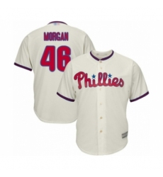 Youth Philadelphia Phillies #46 Adam Morgan Authentic Cream Alternate Cool Base Baseball Player Jersey Youth Philadelphia Phillies #46 Adam Morgan Authentic Cream Alternate Cool Base Baseball Player Jersey